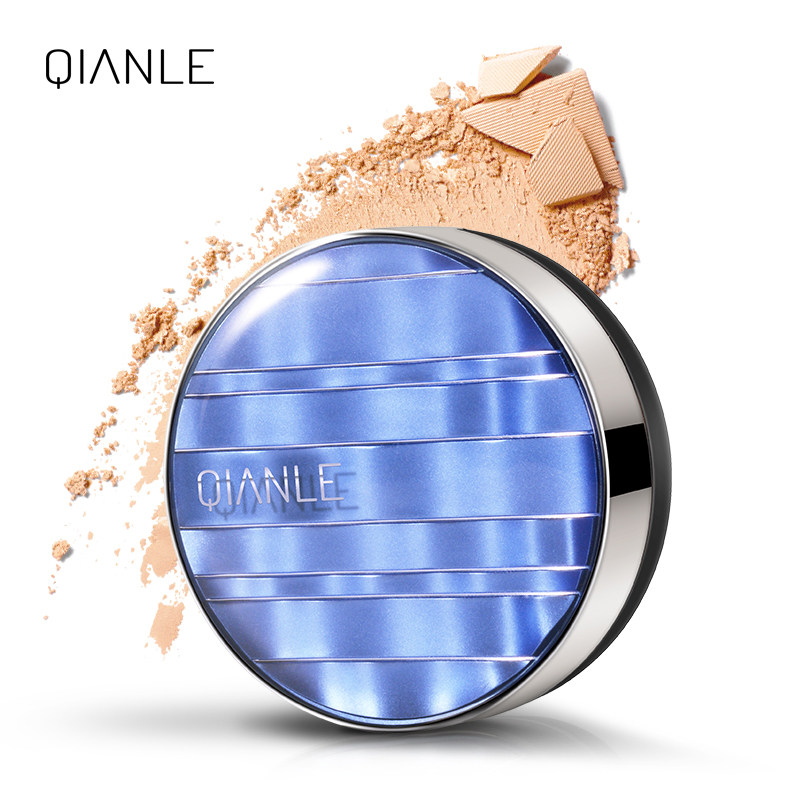 qianle纤乐轻透丝滑蜜粉饼防水散粉 纤乐粉饼