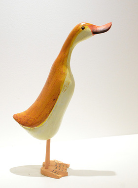 北欧鸭子木质动物套鸭造型工艺品家居装饰摆件创意礼物庭院zakka