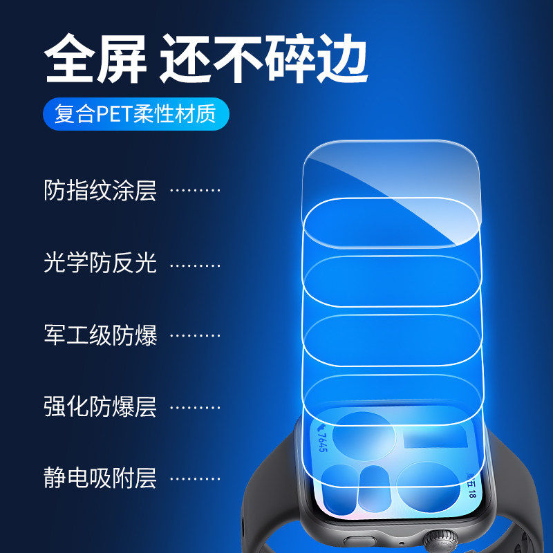 Suitable for Huawei Fit5/4 watch protective film all-inclusive