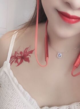 酷马彼岸花性感纹身贴