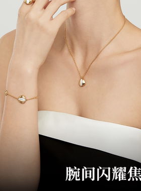羽兮原创新款贝壳百搭手链女
