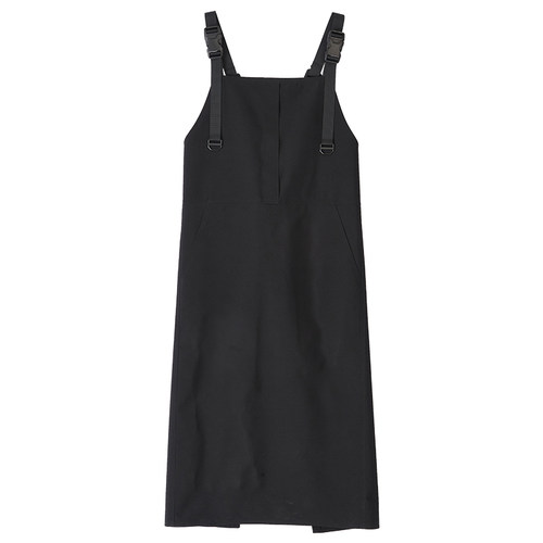 防泼水长围裙餐饮理发宠物咖啡蛋糕店家用厨房工作服定制logo男女 - 图3