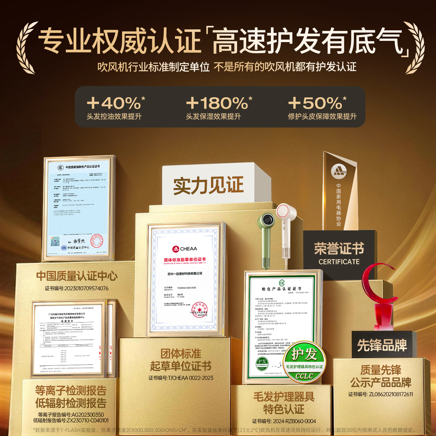 T-FLASH同诗/艾齐高速吹风机家用大功率护养发等离子速干吹风筒F3