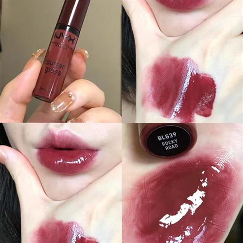 NYX BUTTER GLOSS黄油唇彩唇蜜唇釉BLG16/17蜜桃奶茶 - 图2