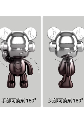 正版IP叮咚熊30cm高潮流艺术品牌