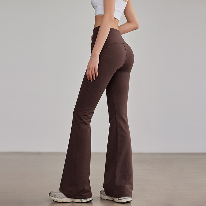 宋站运动喇叭裤女高腰显瘦瑜伽裤普拉提健身舒适紧身春秋款微喇裤,淘宝优惠券,粉丝福利购,淘宝优惠卷