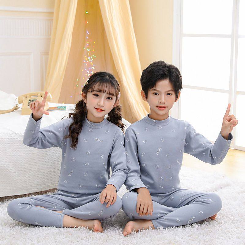 儿童舒绒加厚保暖内衣套装纯棉男童女童秋冬中大童棉毛衫秋衣秋裤,淘宝优惠券,粉丝福利购,淘宝优惠卷