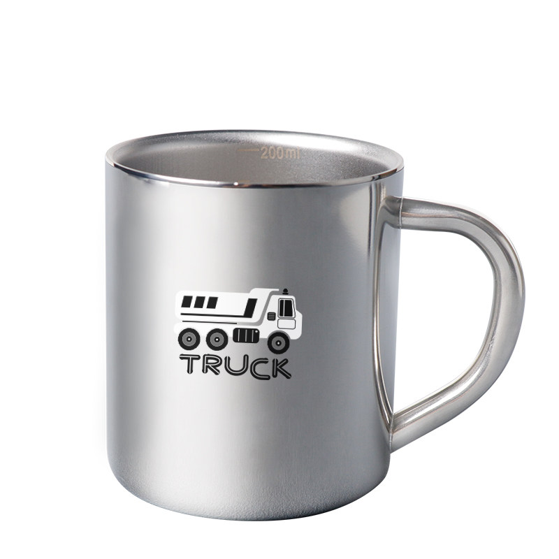 316不锈钢儿童喝牛奶杯小号马克杯幼儿园口杯带刻度水杯定制杯子,淘宝优惠券,粉丝福利购,淘宝优惠卷