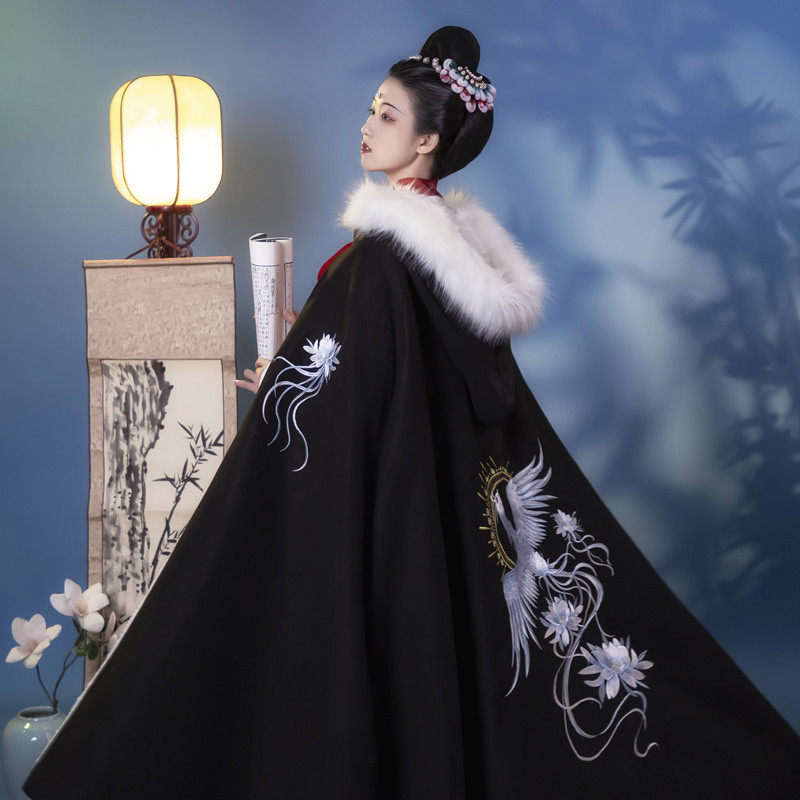 派缇雅濯瑶原创斗篷长款中国风汉服 派缇雅汉服