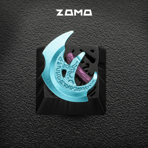 ZOMO&DOTA2原创金属键帽单个适用客制化机械磁轴透光游戏电竞键盘 - 图2