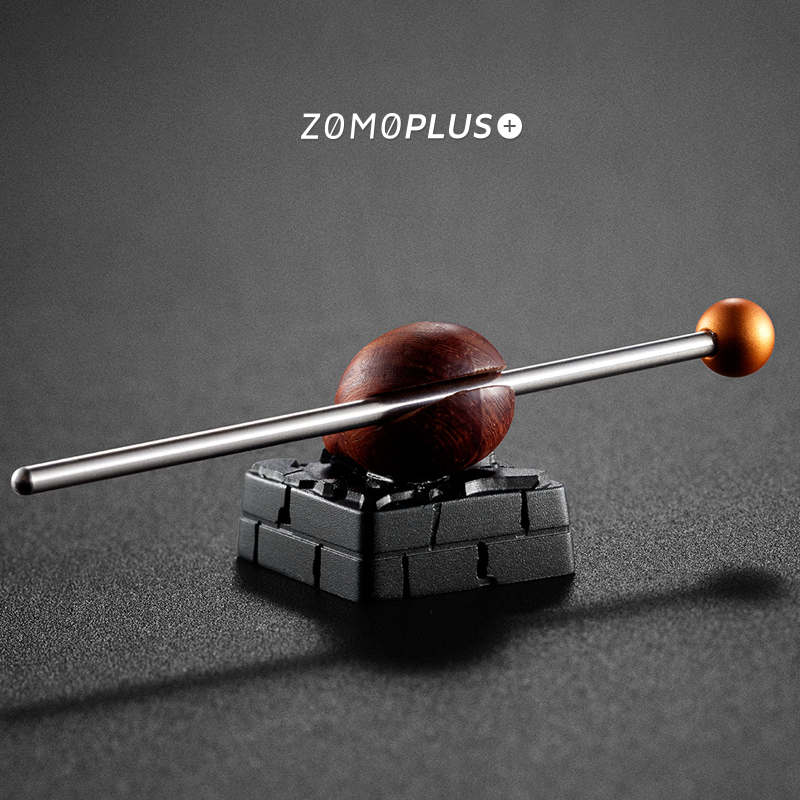 ZOMO原创设计 电子木鱼键帽 功德 电竞键帽 机械键盘帽 个性桌搭 - 图1