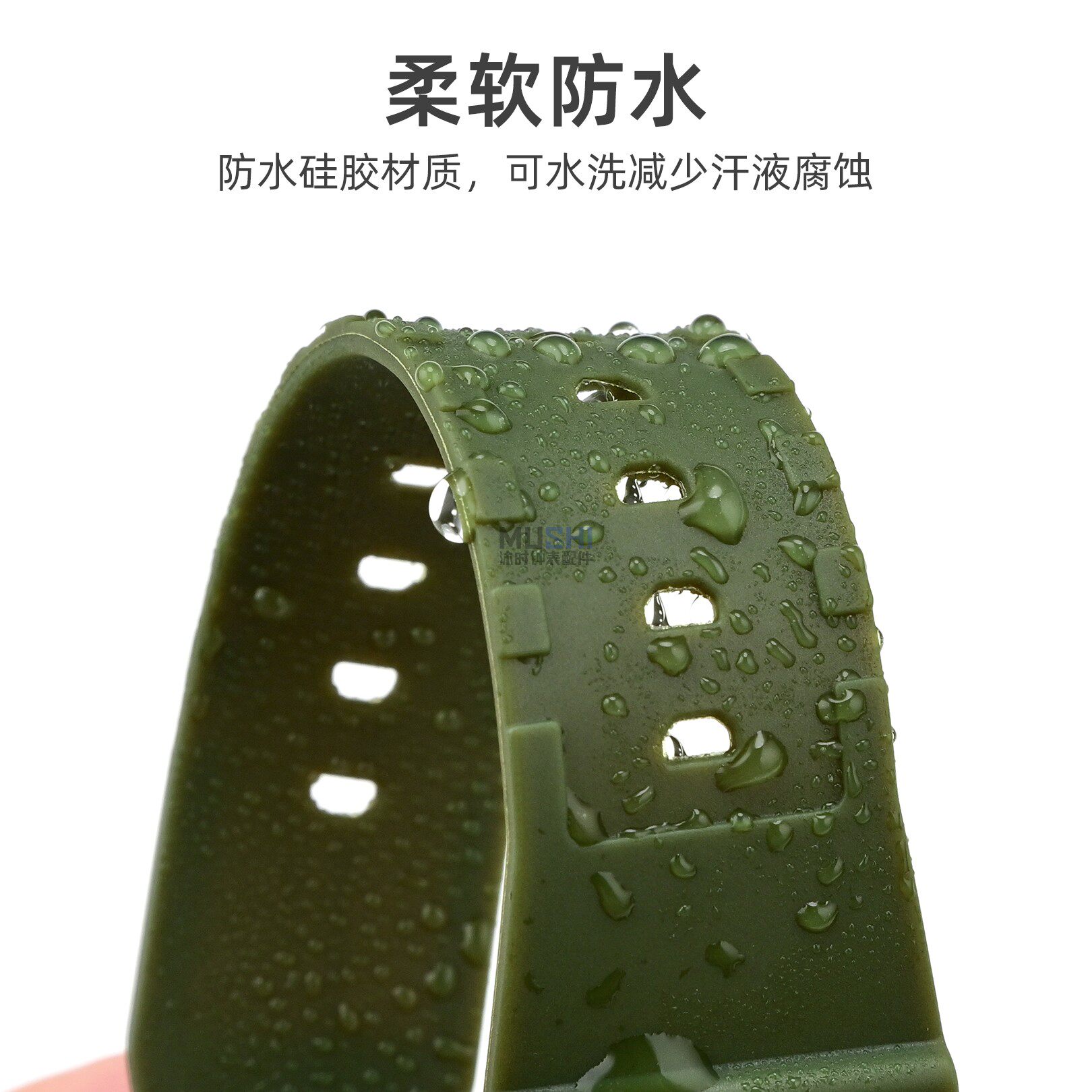 适用卡西欧G-SHOCK小方块GM-5600 2100 GA2100快拆树脂橡胶手表带 - 图2