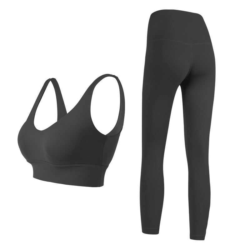 新款瑜伽套装女高腰防翻边无尴尬专业健身房运动健身裸感瑜伽服,淘宝优惠券,粉丝福利购,淘宝优惠卷