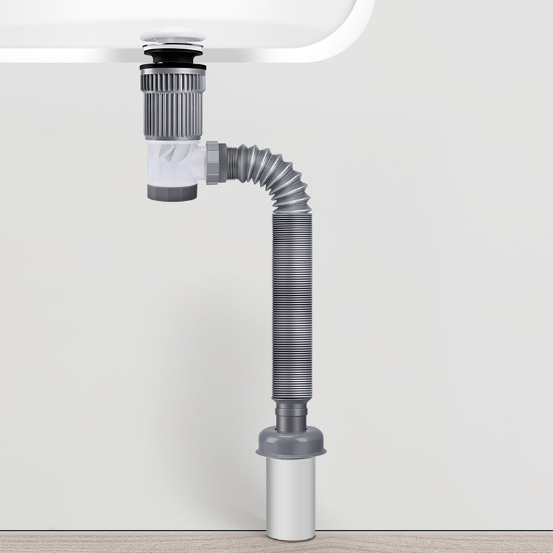 洗手盆下水管防臭洗脸盆面盆台盆洗手池排水管套装弹跳下水器配件,淘宝优惠券,粉丝福利购,淘宝优惠卷