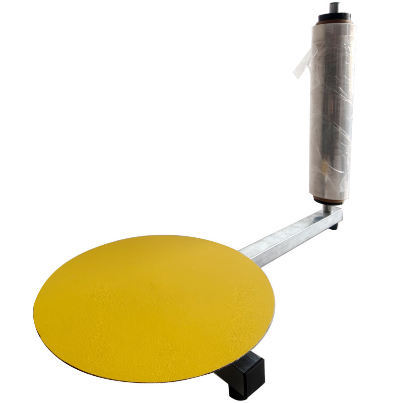 手动缠绕膜机货物打包台胶带缠绕膜旋转台转盘防滑圆盘缠绕台,淘宝优惠券,粉丝福利购,淘宝优惠卷