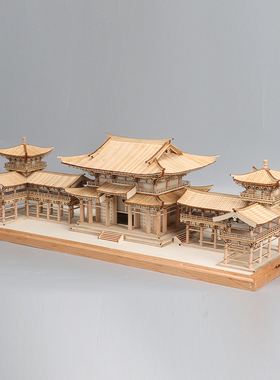 木新中式日式客厅玄关手工摆件