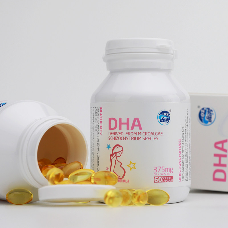 澳乐乳dha藻油营养品澳洲软胶囊 觅曼食品DHA/核桃油