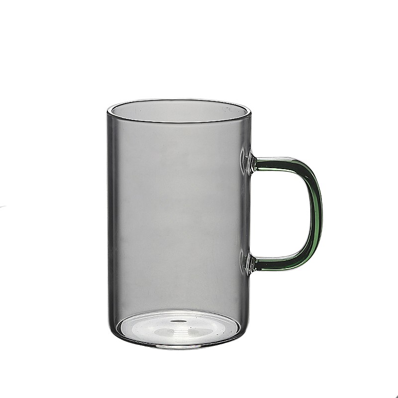 加厚耐热玻璃杯牛奶杯 简约直筒办公杯茶杯功夫品茗小咖啡杯茶具 - 图0