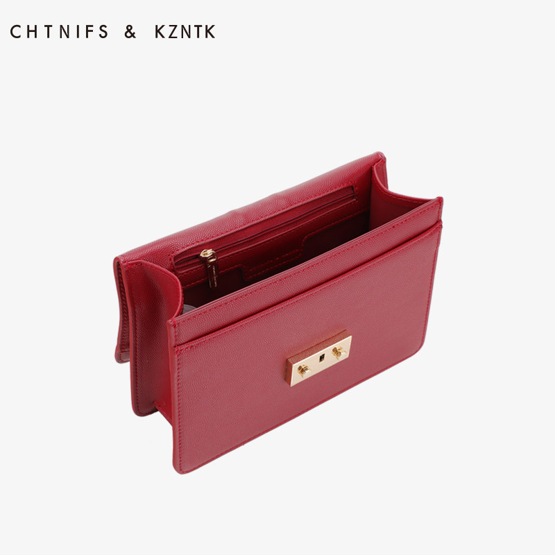 2020新款潮女小ck酒神锁扣链条包 chtnifskzntk女士包袋