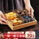 Fireside tea, hot pot, fruit plate, meal placement tray accessories