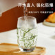 High temperature resistant simple glass tea cup beer mug