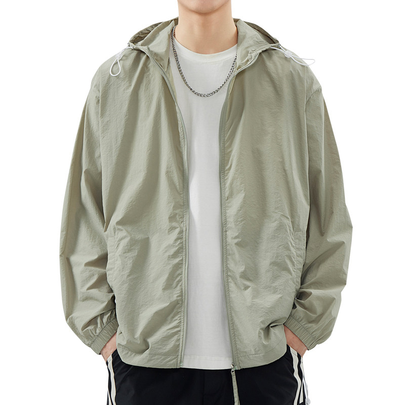 罗蒙冰丝轻薄防晒衣男士夏季薄款2026新款户外运动防晒服钓鱼外套