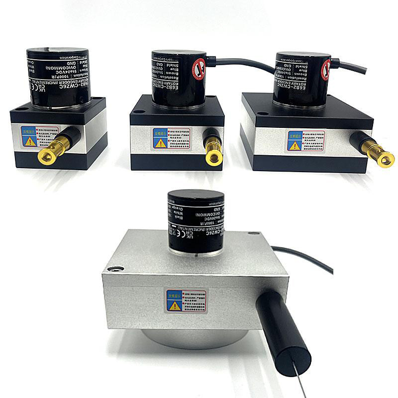 欧姆龙型拉绳盒拉线编码器测距E6B2位移传感器油缸绝对值闸门开度,淘宝优惠券,粉丝福利购,淘宝优惠卷