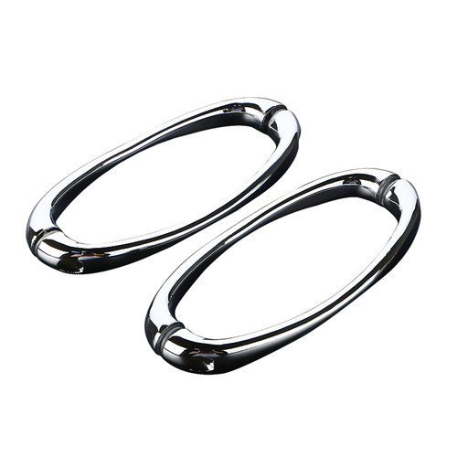 淋浴房拉手304不锈钢圆弧型移门把手浴室玻璃门拉手卫生间145孔距 - 图3