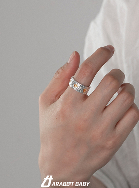 男原创设计十字架戒指指环