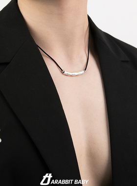 合金男可调节项链毛衣链