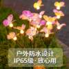 Solar firefly lights outdoor garden balcony decoration