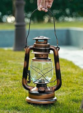 复古怀旧老式煤油灯手提马灯