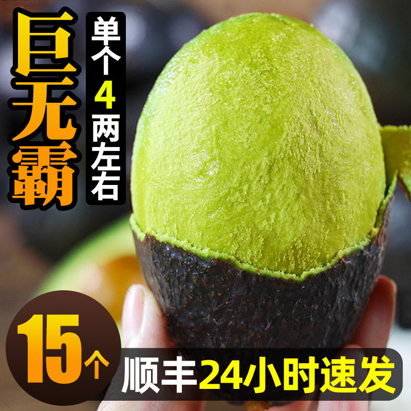 墨西哥牛油果新鲜水果当季整箱包邮孕妇宝宝辅食10鳄梨进口巨无霸