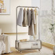 Bedroom clothes hanger floor-standing household mobile light luxury coat rack hanging clothes storage rack does not take up space to store clothes artifact