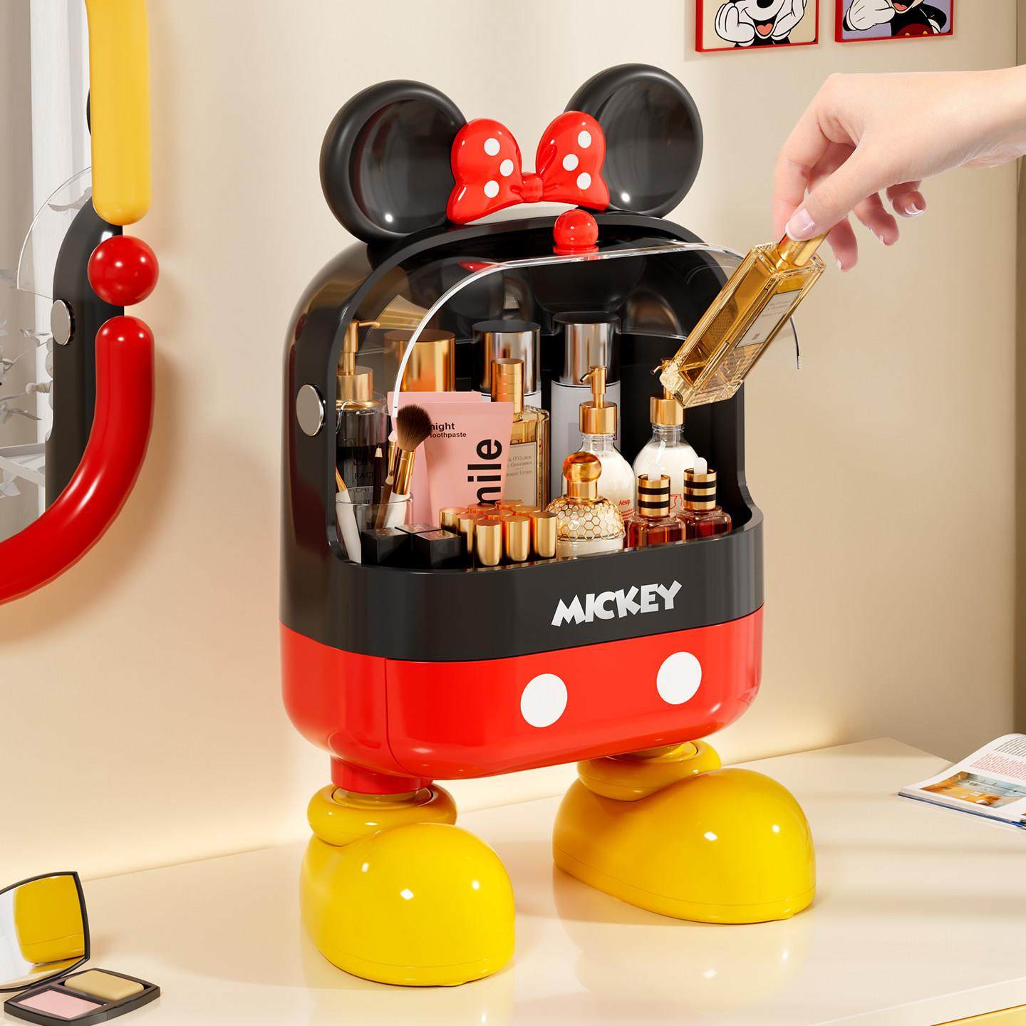 化妆品收纳盒桌面防尘护肤品置物架梳妆台高级感抽屉大容量化妆柜,淘宝优惠券,粉丝福利购,淘宝优惠卷