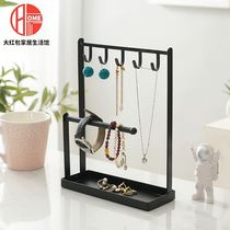 New Genguan Key Frame Jewelry Rack Nordic Retro Style Minimalist Home Ring Watches Containing show shelf