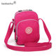 Mobile phone mini bag for women, shoulder canvas, simple and fashionable