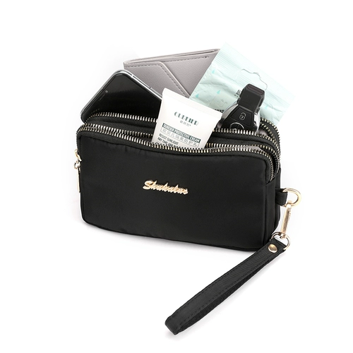 Летний кошелек, сумка через плечо для матери, вместительная и большая сумка с петлей на руку, шоппер, ткань, мобильный телефон, длинная маленькая сумка клатч, коллекция 2023