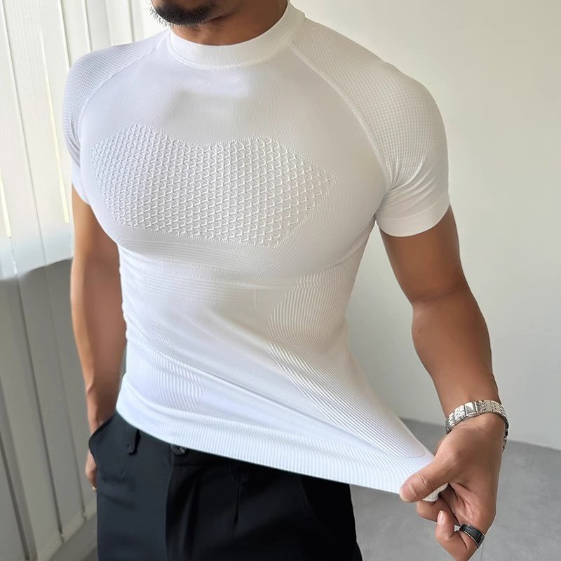 专业健身服运动短袖男套装跑步训练服T恤速干紧身上衣无缝显大装,淘宝优惠券,粉丝福利购,淘宝优惠卷