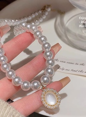 法式复古珍珠项链2025年新款