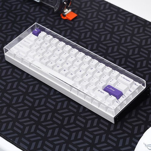 适用MelGeek小蜜蜂机械键盘防尘罩made84/68pro+ ultra透明防尘盖 - 图1