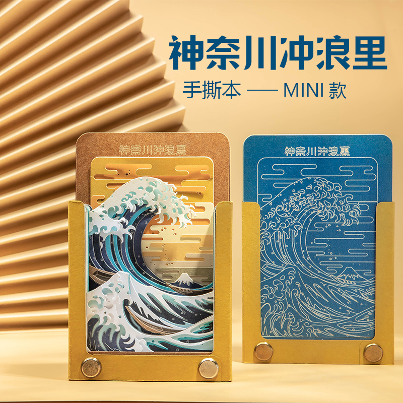 AIT CARD3D立体便签手撕记事本穆夏文创好看的生日礼物企业定制-图1