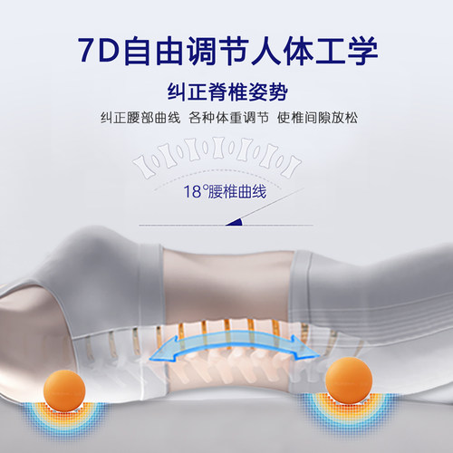 穆斯7D护脊床垫专利7种睡眠模式可自由调节软硬度升级7D席梦思 - 图0