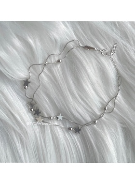 手链星河极细ins五角星