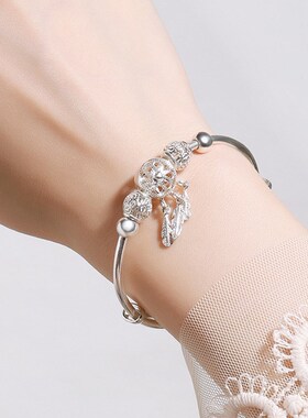 森系少女心捕梦网手镯女简约年轻款手饰品2022年新款潮小众气质款