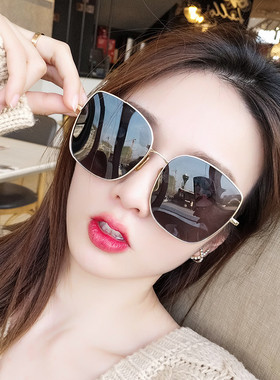 墨镜偏光圆脸显瘦太阳眼镜