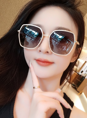 防紫外线韩版潮女可配近视墨镜