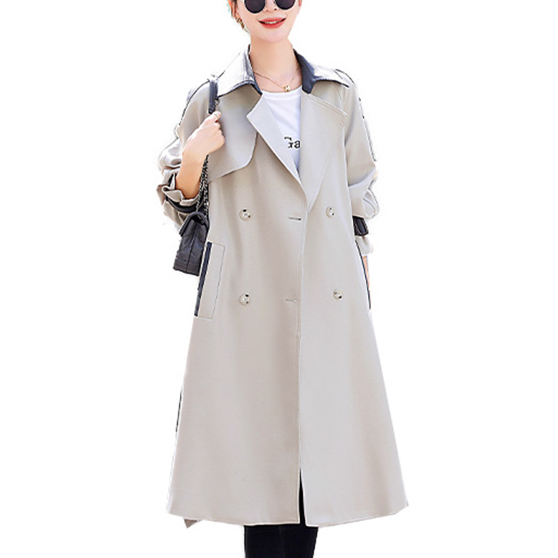 早秋穿搭风衣外套女秋装2024新款高端杭州意法妈妈小个子减龄 - 图3