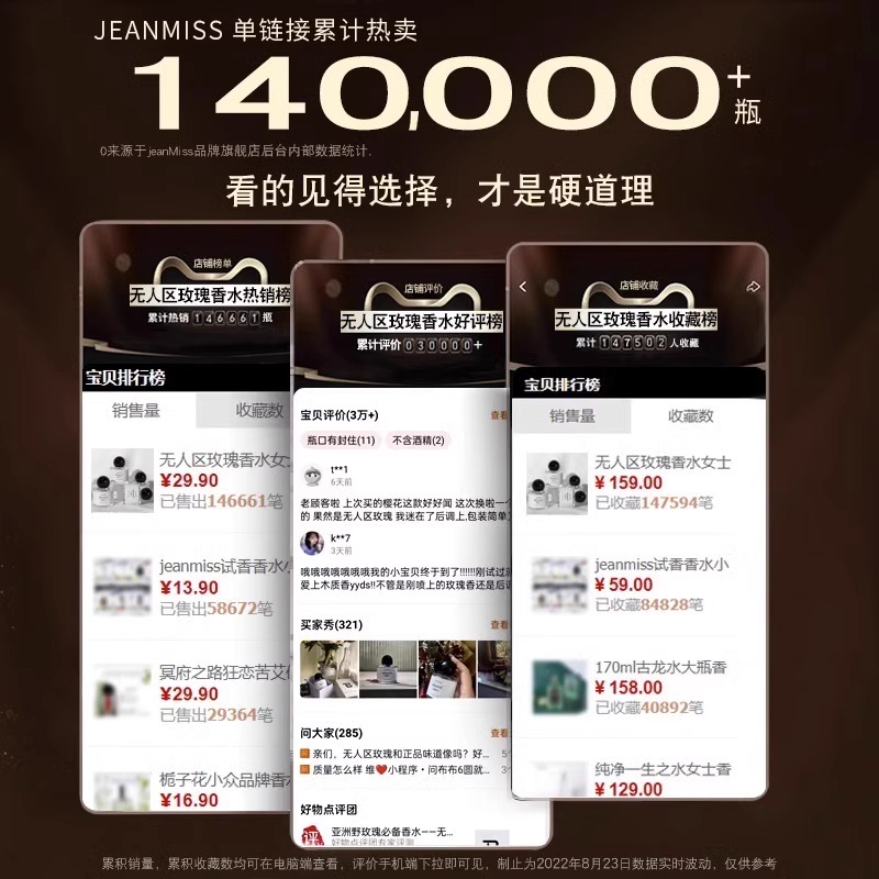 無人區玫瑰香水女士持久淡香留香正品官方旗艦店男烏木沉香邂逅E3_媚調旗艦店_彩妝/香水/美妝工具