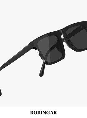 墨镜开车专用防晒方形黑框太阳镜